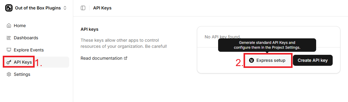 Example CLI Upload output